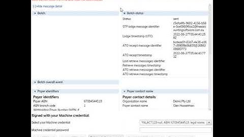 STP2 retrieve messages. FAS 3 Desktop
