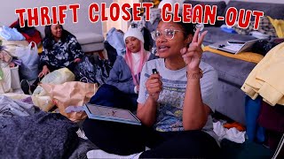 Selling 10 years of Upcycles! | Thrift Closet Clean Out FINALLY