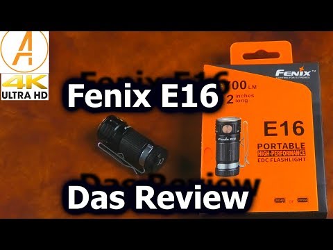 Fenix E16 Review - Die ultimate Mini EDC Lampe!