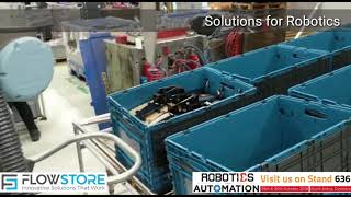 Creating Solutions For Robotic Arms Material Handling - Flowtube - Flowstore