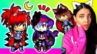 🐺🌙 THE BLOOD MOON WOLF 🐺🌙 Gacha Life Mini Movie Scary Story Reaction