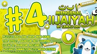 Membuat Game Edukasi Mengenal Hijaiyah Ke - 4 Puzzle Drag and Drop Construct 2 Tutorial Indonesia screenshot 4