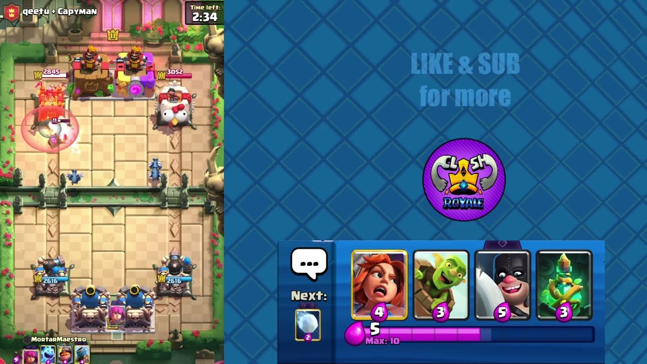 Coupled Cannoneers Cripple Competition #clashroyale 