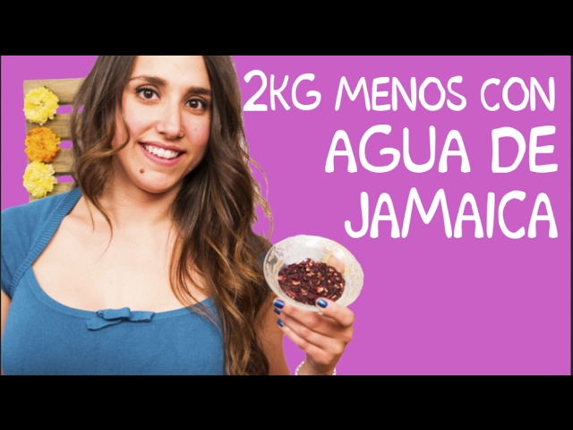 Como preparar agua de jamaica para bajar de peso Como preparar agua de jamaica para bajar de peso