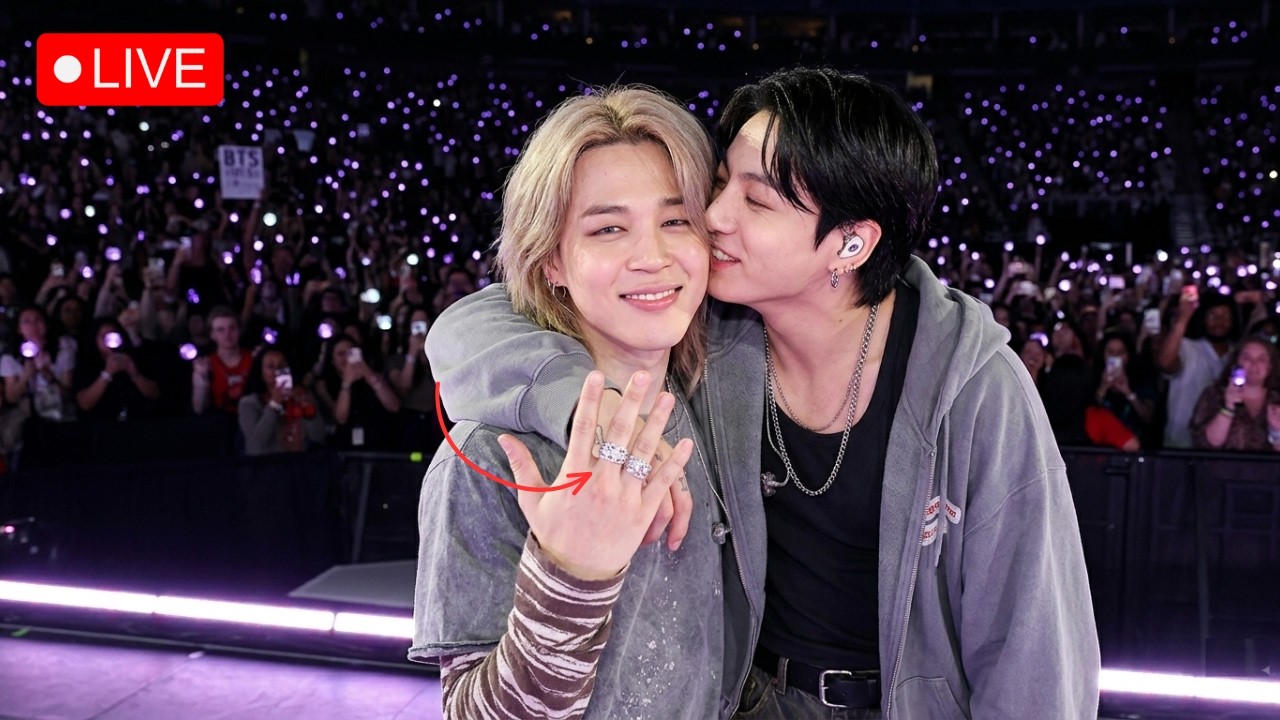 Jimin Proudly Shows Jungkook's Gift Ring To Fans During Concert