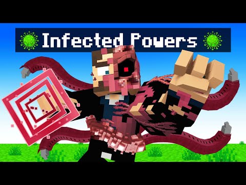 Gaining Infected Powers in Minecraft