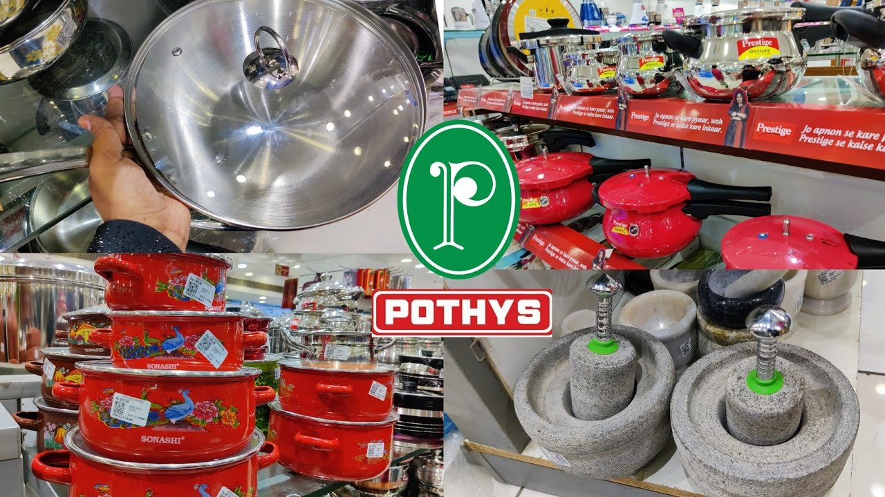 Pothys Hyper Kitchen Glassware Stainless steel Organisers Oil