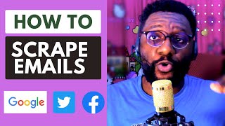 How To SCRAPE EMAILS From Google | EMAIL ADDRESS Extractor | EMAIL SCRAPPER Tutorials screenshot 4