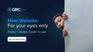 GRC Solutions - take a look at our new website