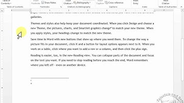 Ms Word 2013 Reference Menu (Foot notes Group) in urdu by MT
