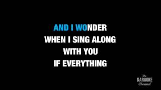 Everlong: Foo Fighters | Karaoke with lyrics (no lead vocal) chords