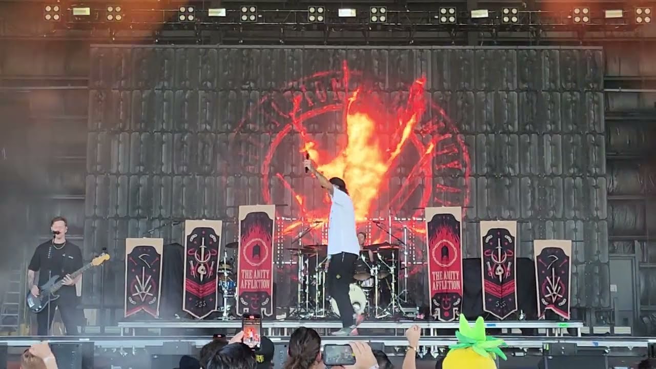 The Amity Affliction- All That I Remember (Live) 6/21/25 @ Summer Of Loud West Palm Beach, FL