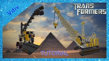 Transformers Hightower in Minecraft - 1:1 Scale - Tutorial