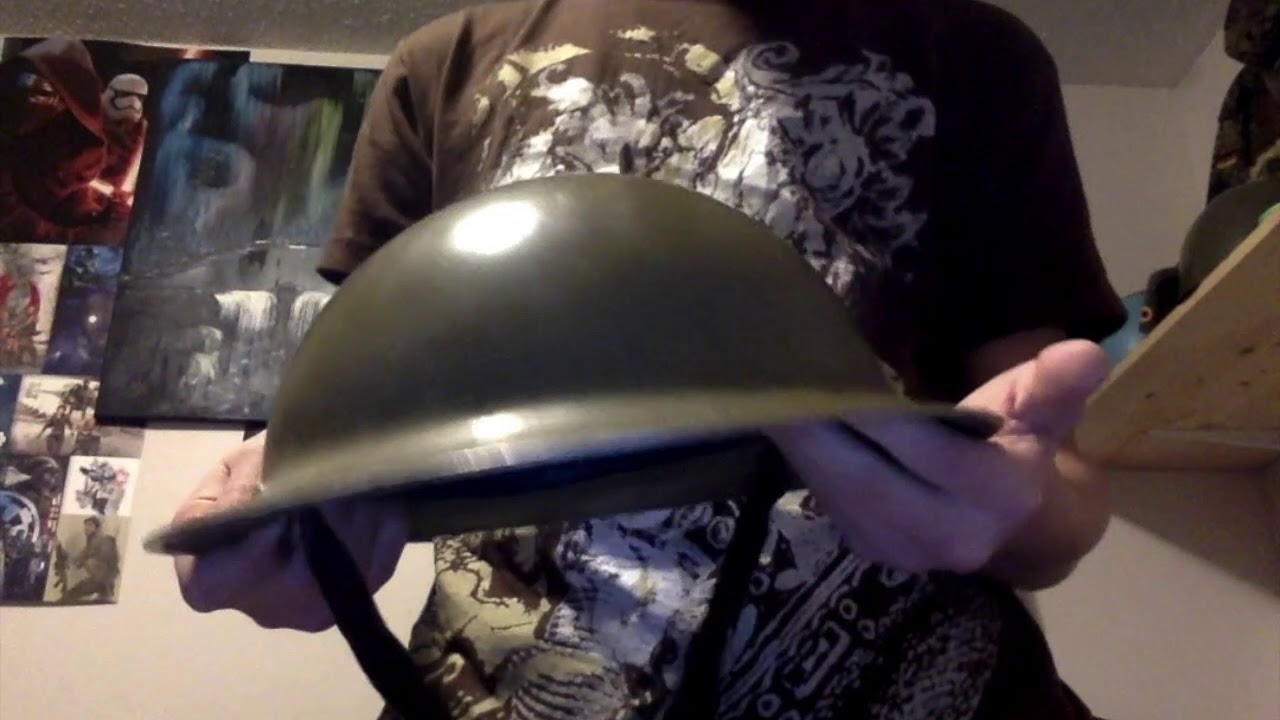 WW2 Canadian Mk2 Brodie Helmet *Repost*