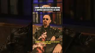 Lemmy Kilmister Asks Rob Halford A Surprise Question On A Tv Show