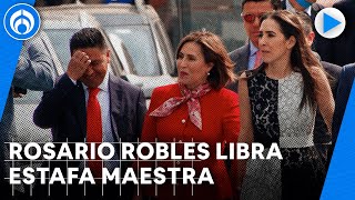 Rosario Robles la libra… anulan orden de aprehensión en su contra