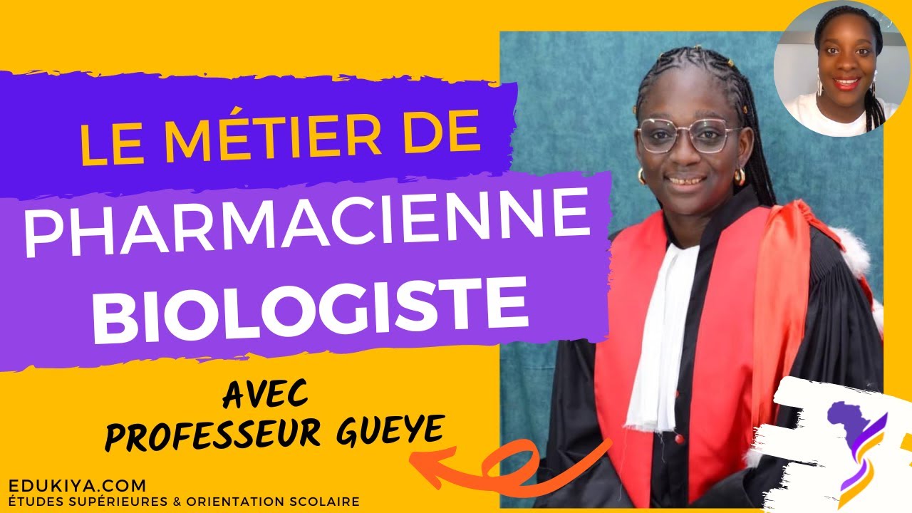 Le métier de Pharmacienne Biologiste avec Pr. Fatou Gueye
