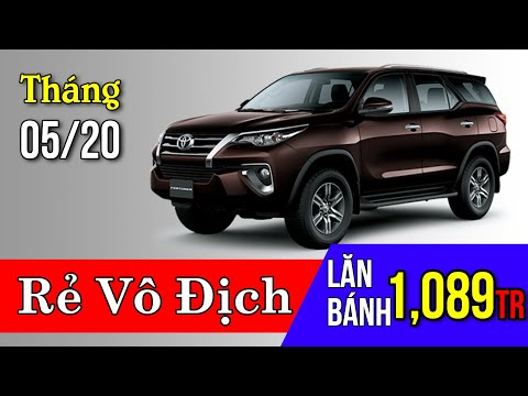 Bảng giá xe Fortuner 2020 máy dầu số tự động lăn bánh Tháng 05 GIÁ SẬP SÀN | 0932.639.788