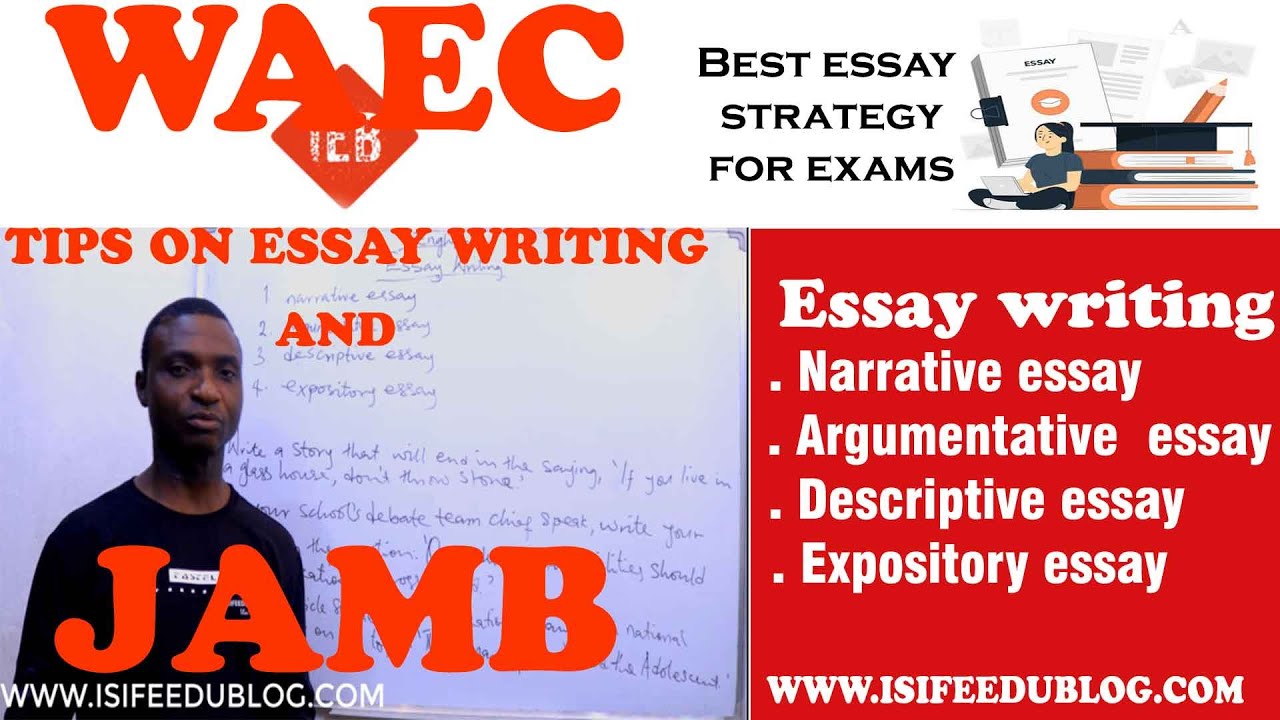 essay writing topics for waec