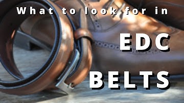 FEATURES YOUR EVERYDAY CARRY BELT SHOULD HAVE: What To Look For So You can Purchase Wisely