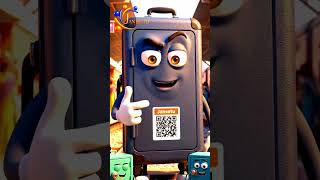 Travel Mein Luggage Safe Kaise Rakhein? | Jan-Setu Luggage Safety QR #jansetu #shorts