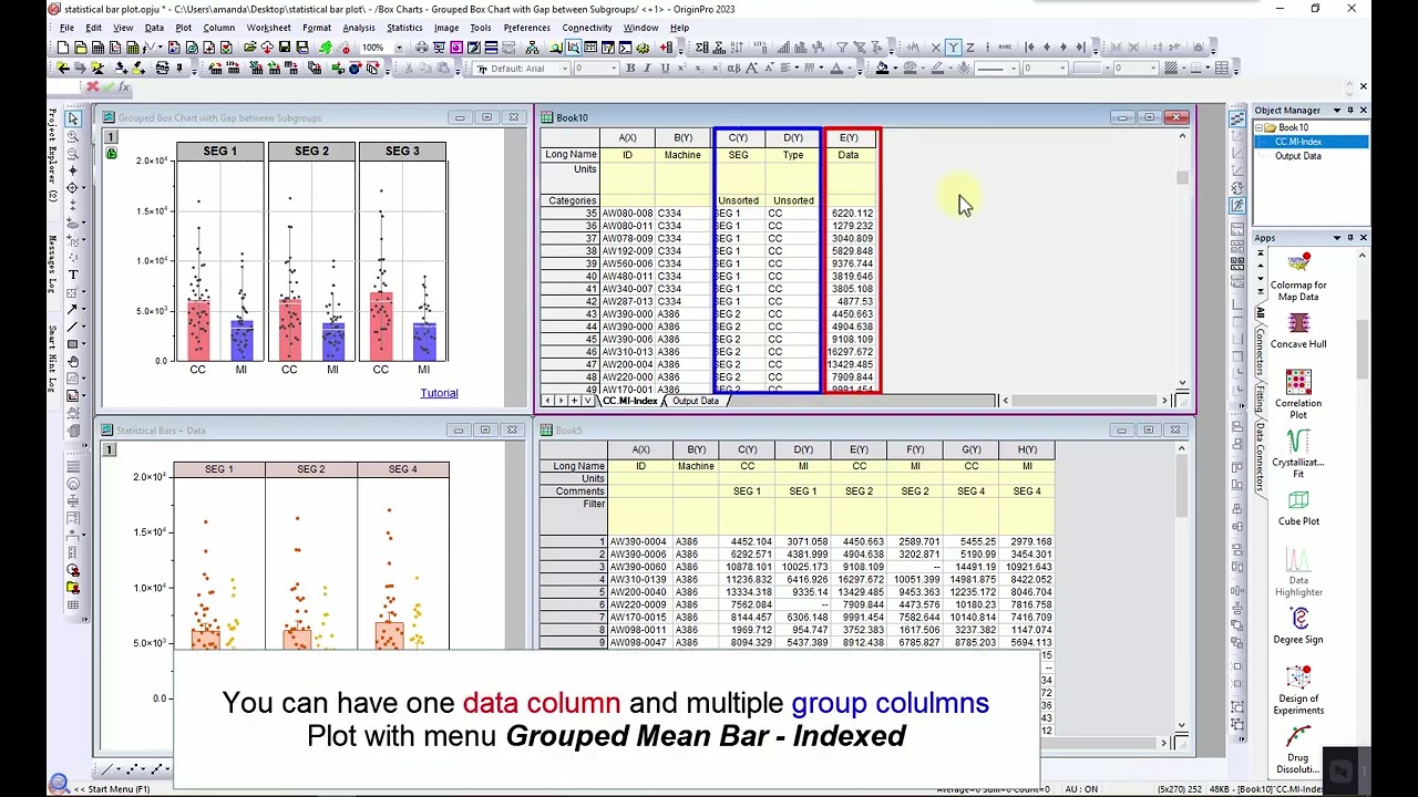 Statistical Bar Plot