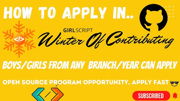 Your First Step Towards Open-Source| Everything You need to know about GirlScript and its Programs.