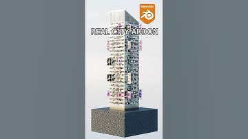 Real City 1.0 - Procedural Buildings Addon!