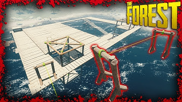 S1E10: I Finally Built A Farking Zipline! | The Forest