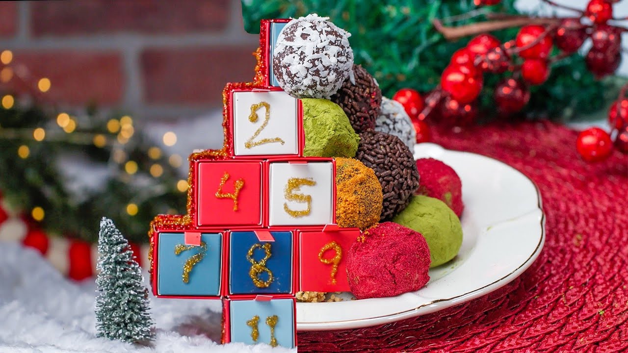 12 Days Of Chocolate Truffles For A Delicious Christmas Countdown Tasty