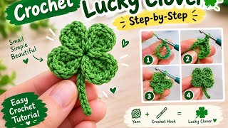 🍀 Crochet Your Own Lucky Clover! 💚🧶A cute little handmade clover made ✨🍀 News