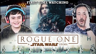 ROGUE ONE: A STAR WARS STORY (2016) MOVIE REACTION - FIRST TIME WATCHING! WOW!