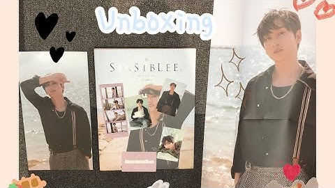 [Unboxing] Lee Hyukjae Sensiblee Photobook