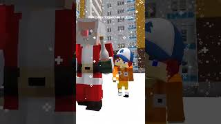 Пьяный дед мороз в minecraft! 🎅 но каждое 2 слово ревёрс