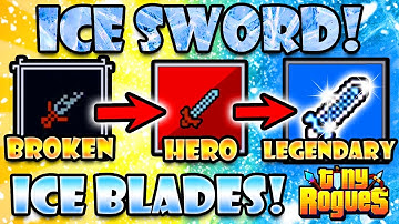 Ice Might Be The Best Legendary Sword! Burst & AoE Powerhouse!!! | Tiny Rogues