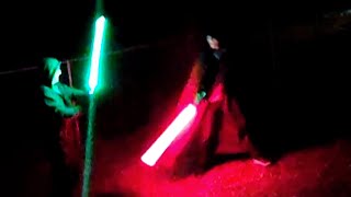 Varth Daver Vs. Dad Birthday Special Nonstopmotion Lightsaber Duel
