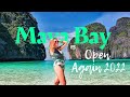 MAYA BAY is OPEN again January 2022 | Phi Phi Island | Thailand Travel  th