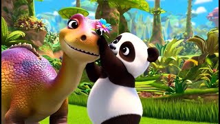 Baby Panda's Dinosaur Friend 2 Cocomelon, ChuChu TV Nursery Rhymes & Kids Songs, Pinkfong
