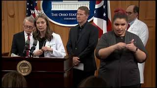 FULL VIDEO: Gov. DeWine, state officials give coronavirus update Wednesday