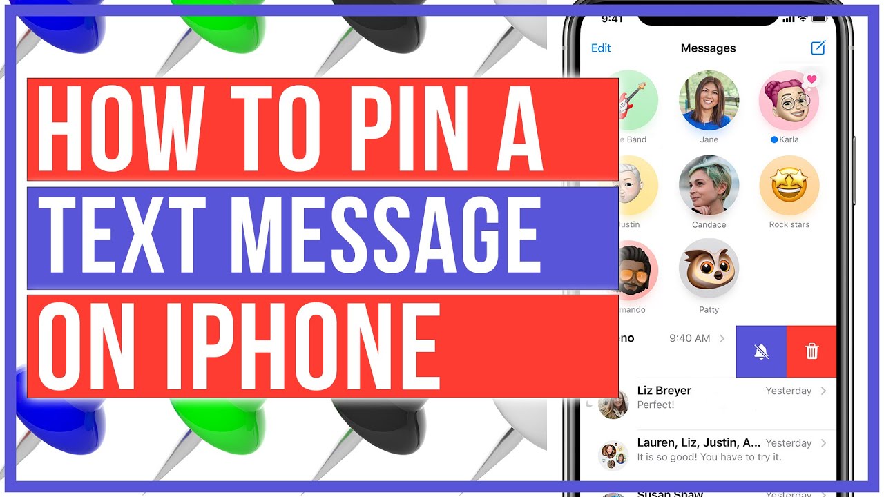 Pin on Messages