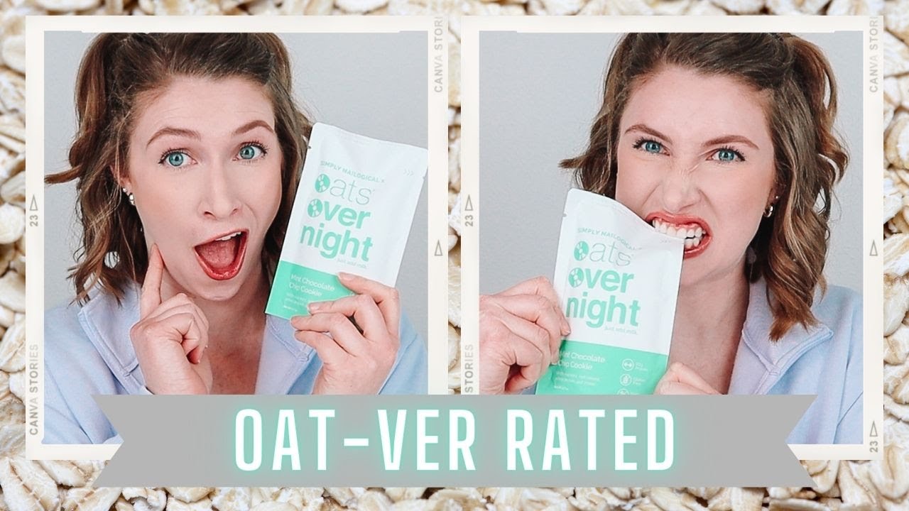 I TRIED *SIMPLY NAILOGICAL'S* MINT CHOCOLATE OATS Oats Overnight Review YouTube