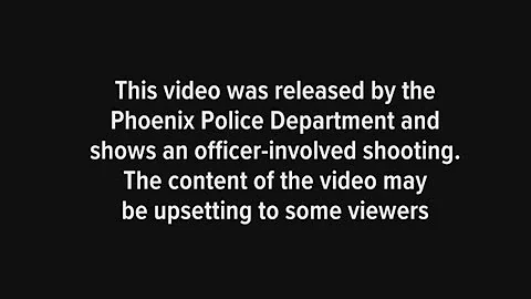 Phoenix police release body camera footage showing the shooting of Ryan Whitaker