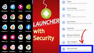 Best Launcher For Android 2022 | Best Launcher For Hide Apps screenshot 5