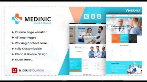 Medinic - Medical Multi-purpose Responsive HTML5 Template | Themeforest Templates