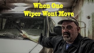 When One Wiper Doesn't Work  How To Change A Wiper Arm