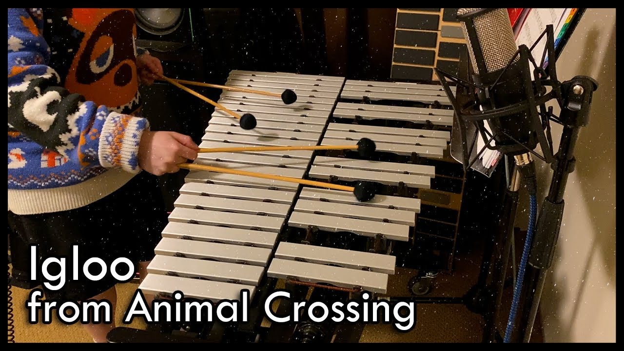 Igloo - Animal Crossing (4-Mallet Vibraphone Cover) | 12 Days of VGM - Day 1