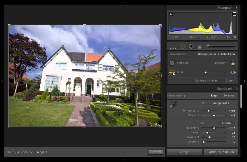 Fototheorie in beeld | Lightroom RAW bewerking