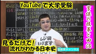 【見るだけで！流れがわかる日本史31講】享保の改革と田沼時代【入試頻出・大学受験対応】