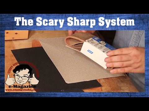 Scary sharp tools, without the aching arms