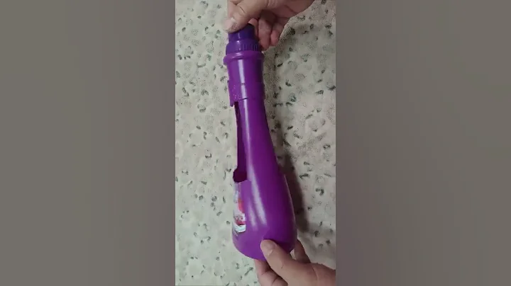 BOTTLE ART | Plastic Bottle craft ideas | Bottle painting / Homemade #shorts